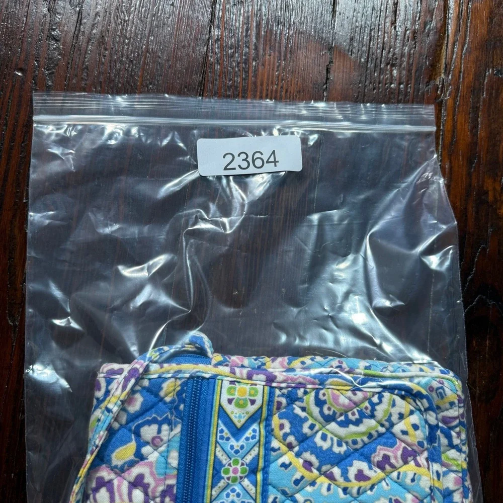 Vera Bradley Mini Hipster Crossbody Bag Purse - Capri Blue - Retired‎